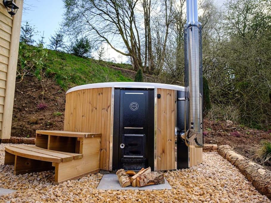 Lintmill Lodges - Heather Shepherds Hut Sorn Exteriör bild